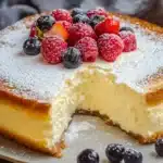 Ultracremiger Quarkkuchen ohne Boden – Einfaches Rezept mit Gelinggarantie First Image First Image