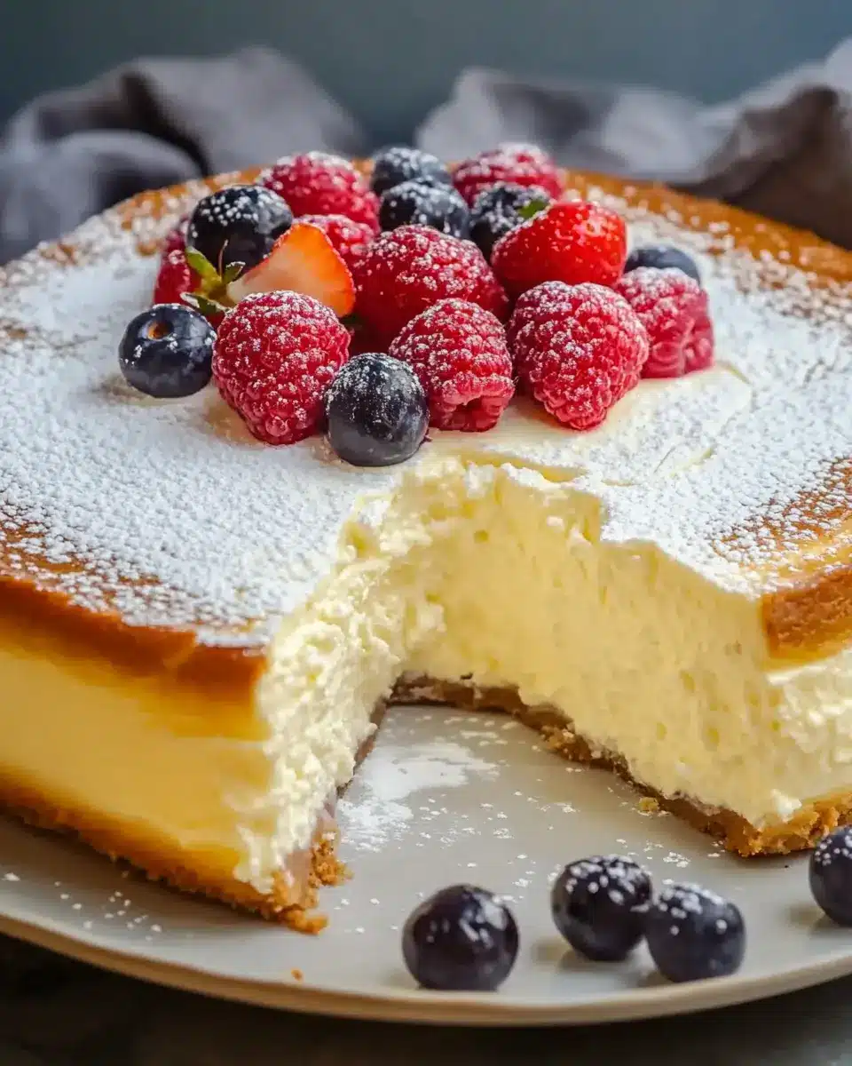 Ultracremiger Quarkkuchen ohne Boden – Einfaches Rezept mit Gelinggarantie First Image First Image