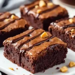 Erdnussmus Bananen Brownies First Image First Image