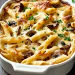 Penne al forno mit Pilzen First Image First Image