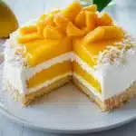 Mango Torte mit Kokos – Beste Sommer-Torte First Image First Image