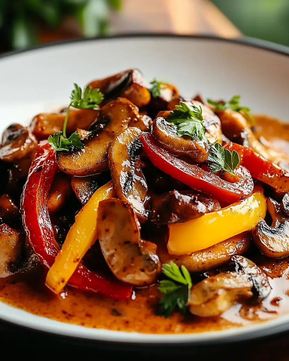 Feuriges Paprika-Geschnetzeltes mit Champignons: Easy & Irresistible! 6
