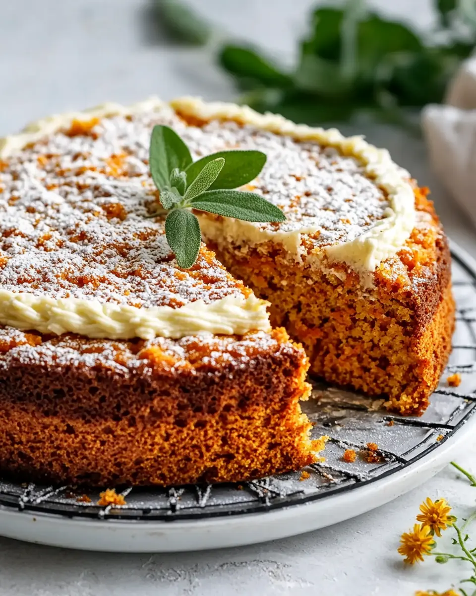 Saftiger Karottenkuchen ohne Mehl – aromatisch, gesund und unglaublich locker First Image First Image