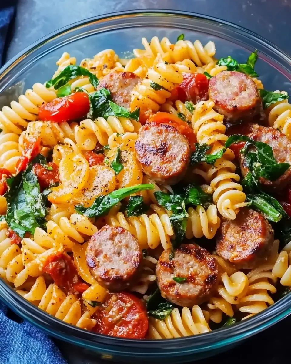Meal Prep Pasta mit Hähnchenwurst: Easy, Delicious, and Ready to Go 6