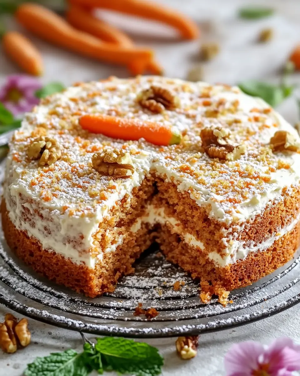 Saftiger Karottenkuchen ohne Mehl: Aromatisch und super locker! 7