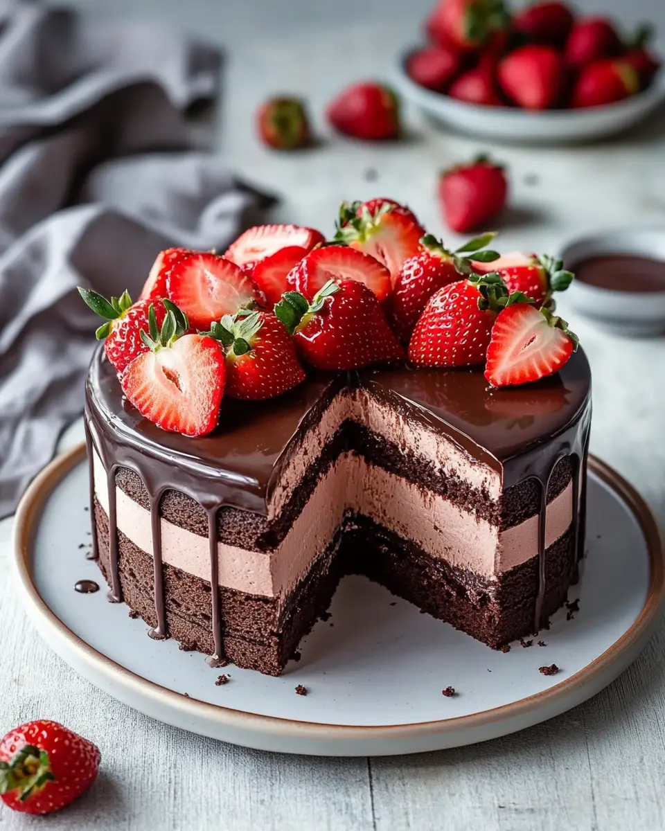 Himmlische Schokomousse Torte: Indulge in Creamy Strawberry Bliss 6 oy2yfqtk1asm5fdowhg6