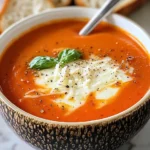 Tomatensuppe mit Parmesan First Image First Image
