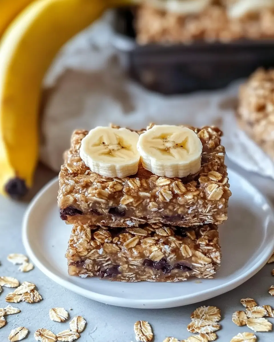 Banane Haferflockenriegel: Der gesunde Snack für jeden Tag!