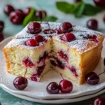 Buttermilch Kirschkuchen: Saftig, Einfach und Schnell Gebacken First Image First Image