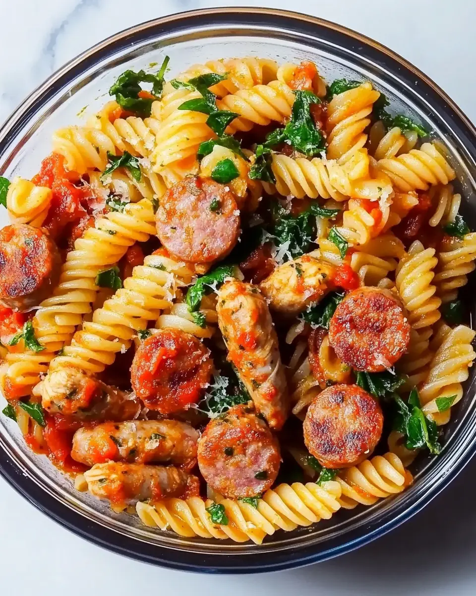 Meal Prep Pasta mit Hähnchenwurst: Easy, Delicious, and Ready to Go 7