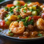 Louisiana-Meeresfrüchte-Gumbo First Image First Image