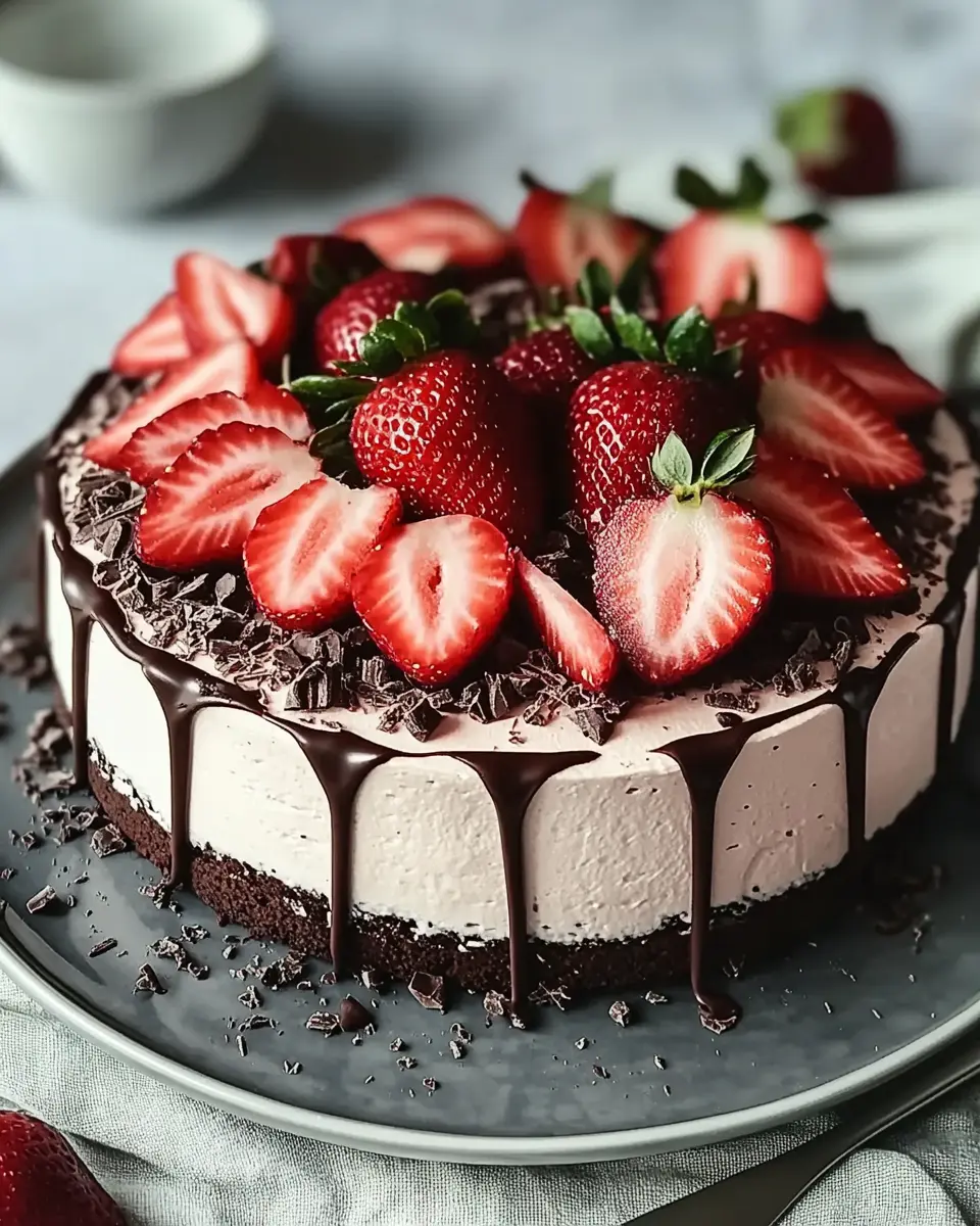 Erdbeer Schoko Torte: Irresistibly Easy 9-Step Delight 5 t3lnf5o3paezilzrephi
