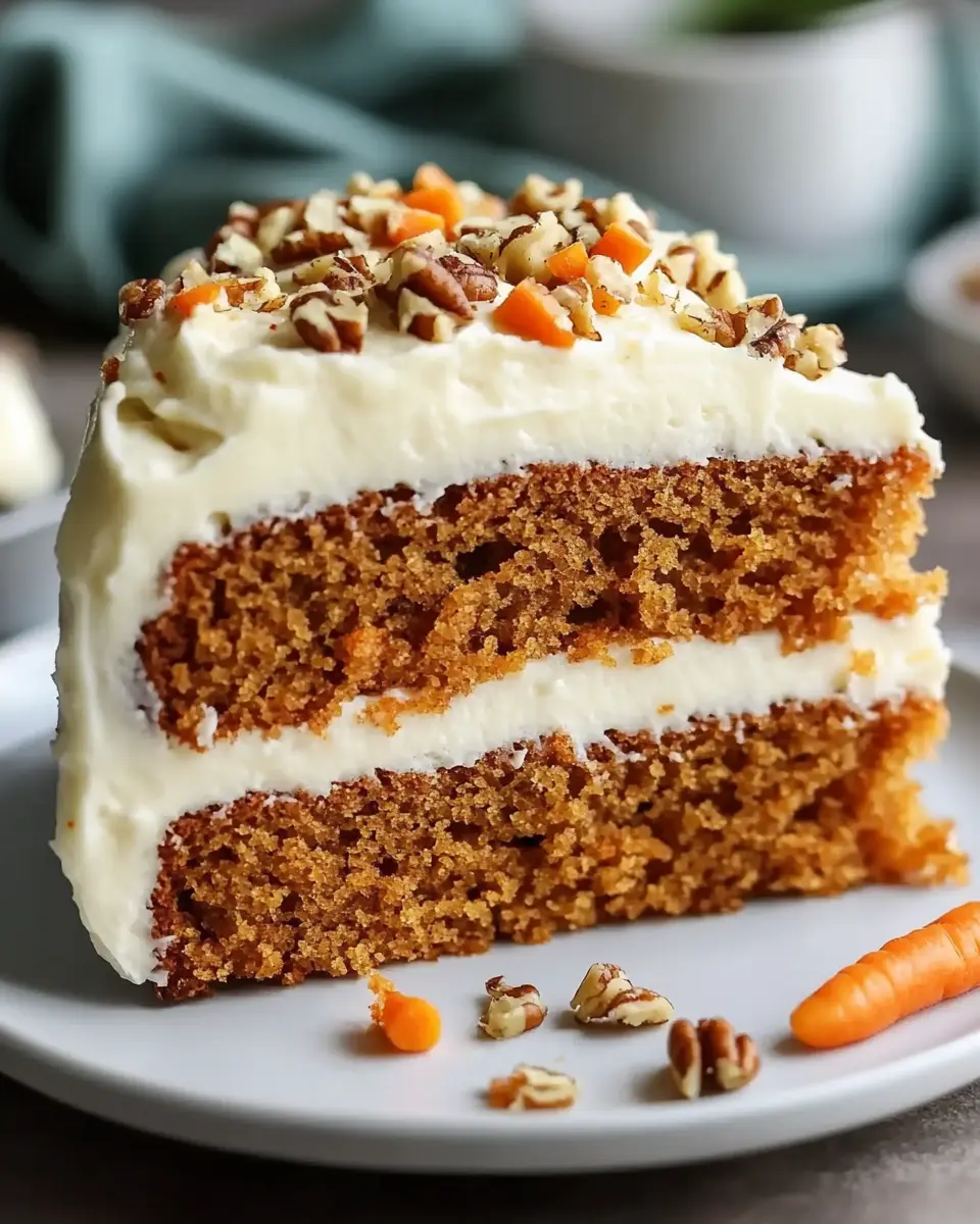 Carrot Cake mit Frischkäsefrosting – Top Rezept in 6 Schritten First Image First Image