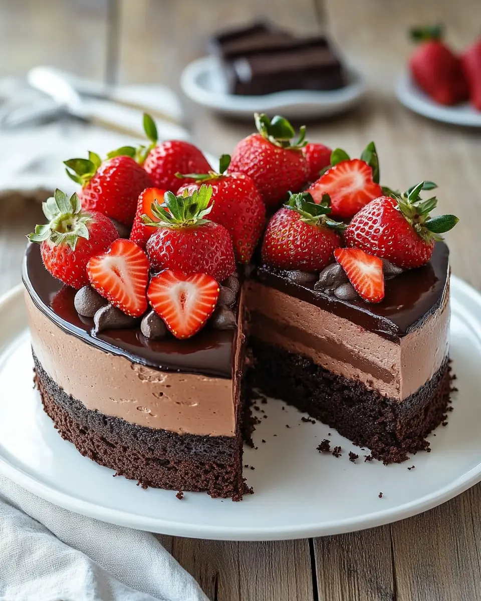 Himmlische Schokomousse Torte: Indulge in Creamy Strawberry Bliss 7 tni0b3vliljbl9iqnjii