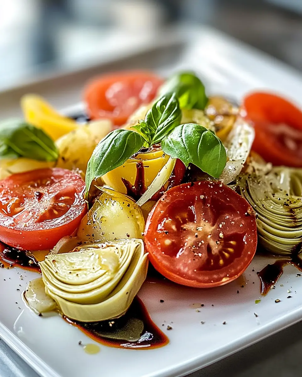 Tomaten-Artischocken-Salat First Image First Image