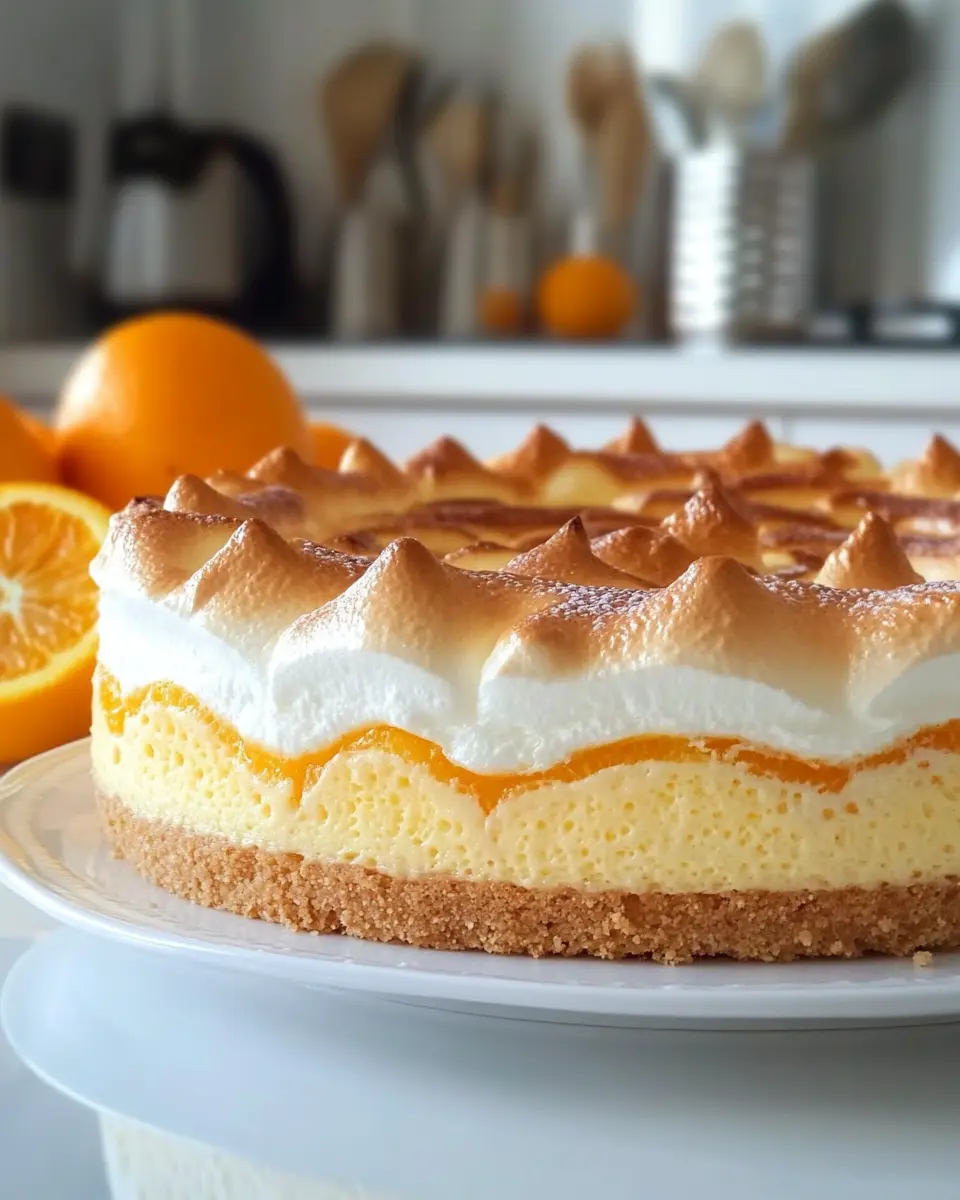 Orangen Schmand Kuchen: Indulgent, Creamy Delight with Meringue 5