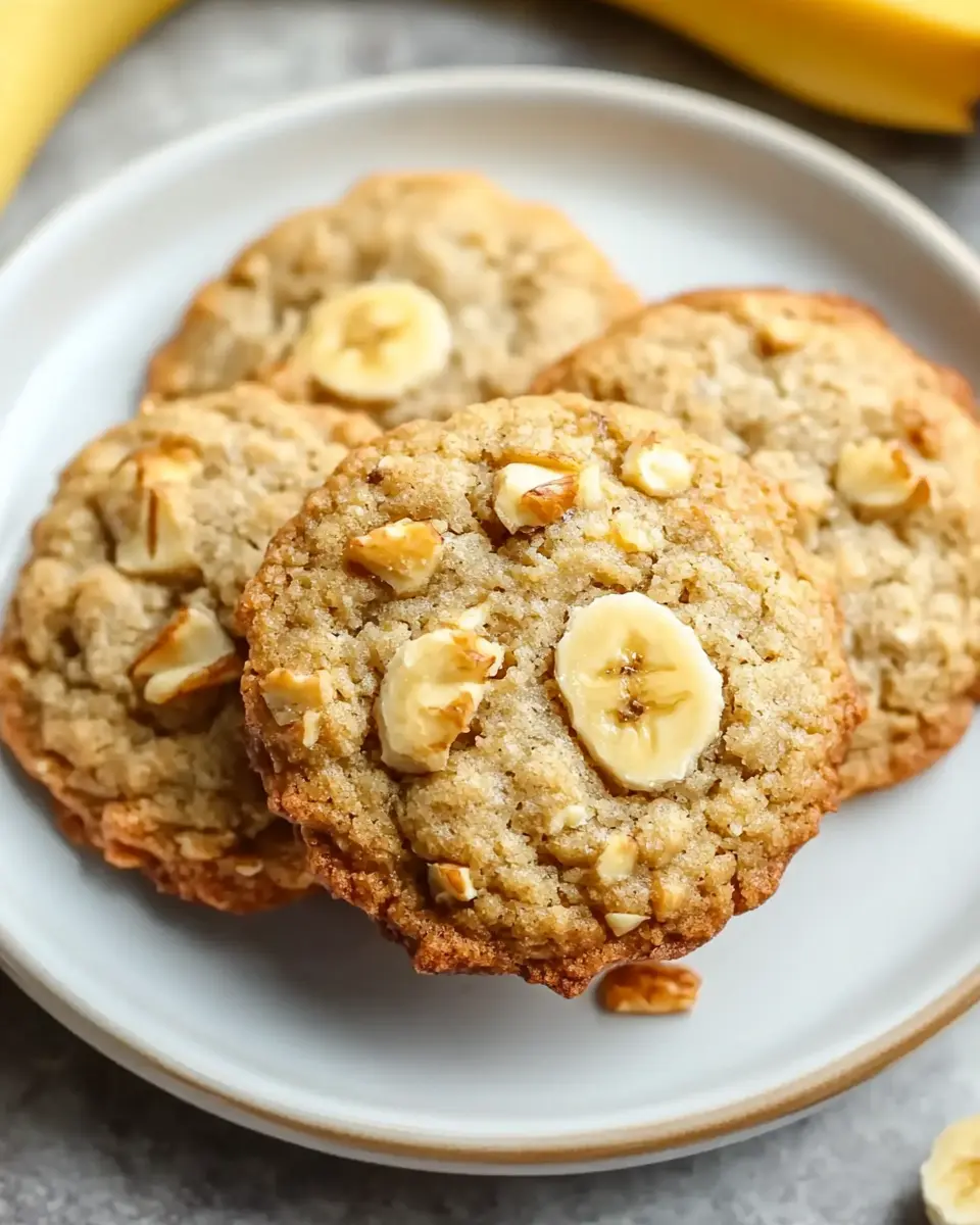 Bananenkekse – Einfaches Rezept ohne Zucker First Image First Image