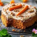 Saftiger Karottenkuchen ohne Mehl – aromatisch, gesund und unglaublich locker First Image First Image