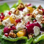 Feldsalat mit Granatapfel, Feta & Walnüssen First Image First Image