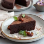 Saftiger Schoko Dattel Kuchen ohne Zucker – Gesundes Genussrezept First Image First Image