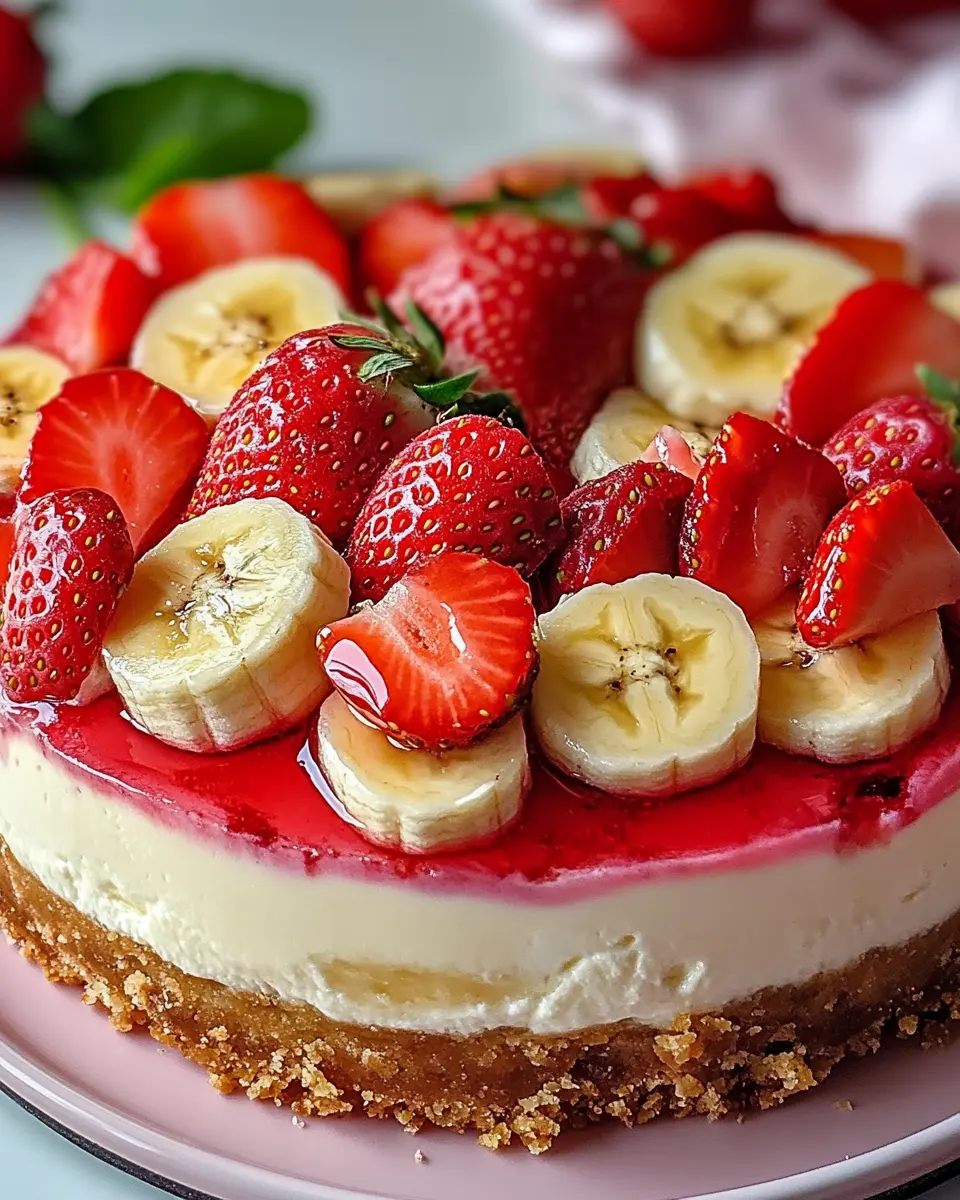Bananen Erdbeer Cheesecake: Irresistibly Creamy Delight! 7 wtycdewnyfp6wpfkfptq