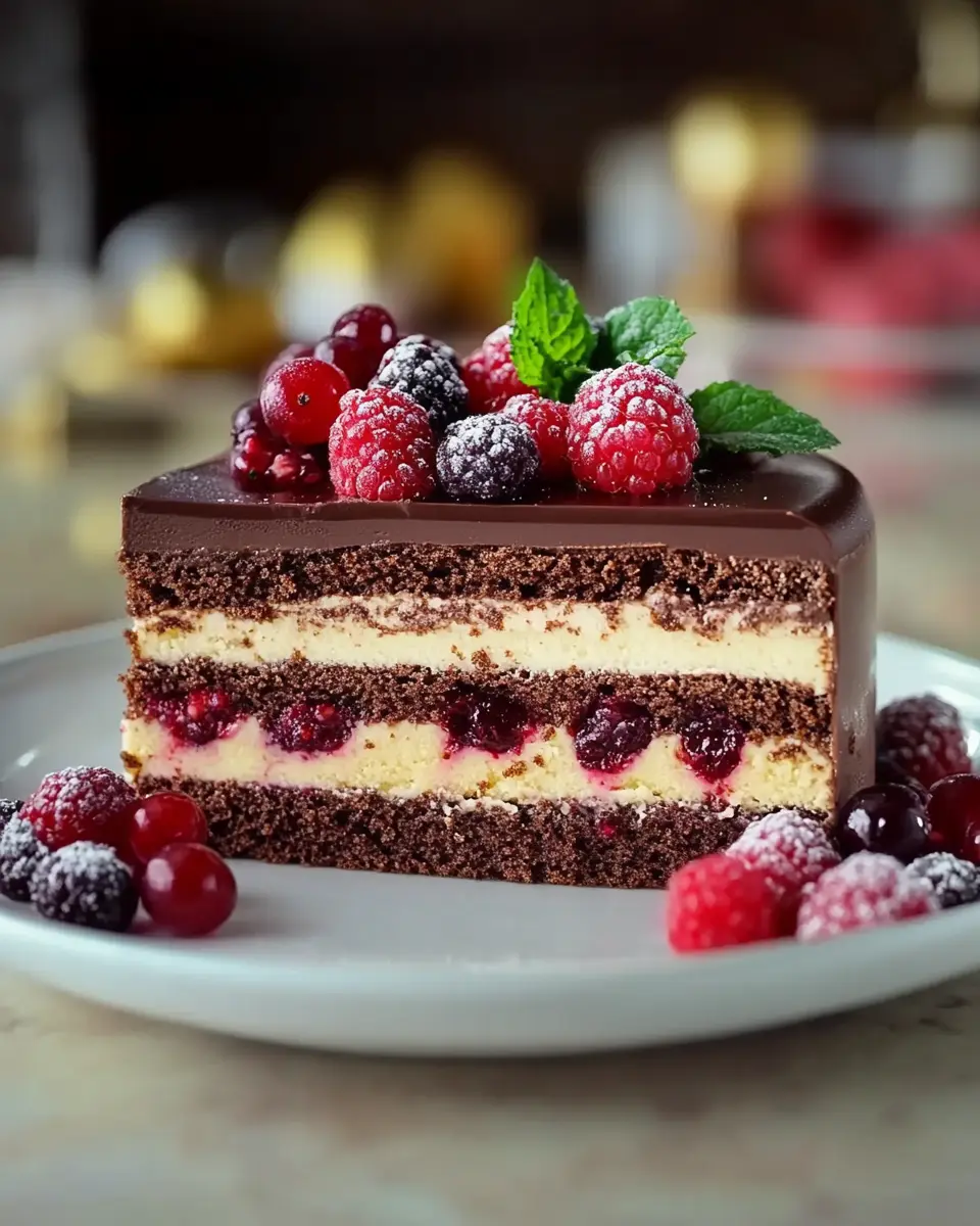 Schoko Waldfruchttorte: The Ultimate Chocolate & Berry Delight
