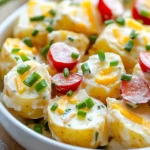 Kartoffelsalat mit Cheddar First Image First Image