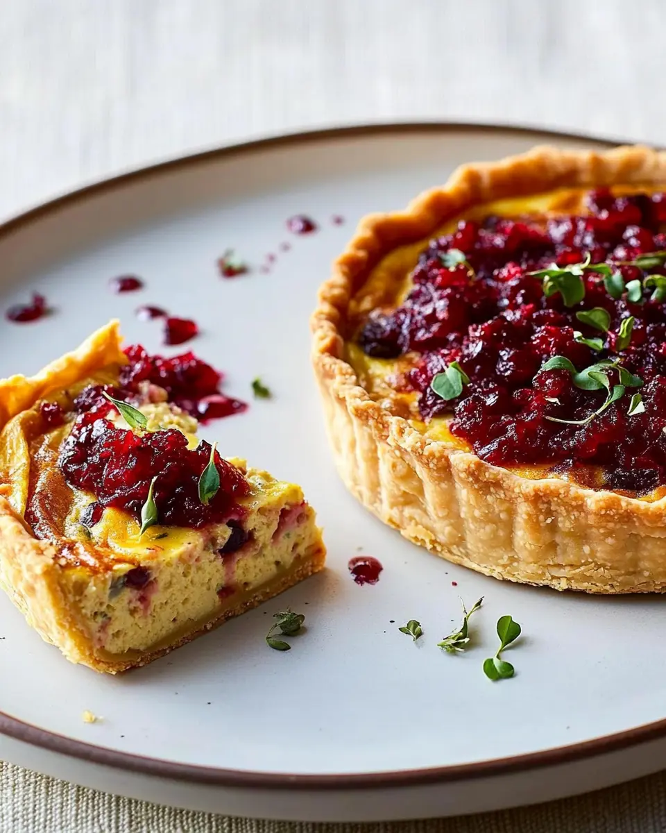 Kichererbsen-Quiche mit Cranberry-Salsa: Irresistibly Savory! 5 yek7iwvn0dq91rmrvdi5