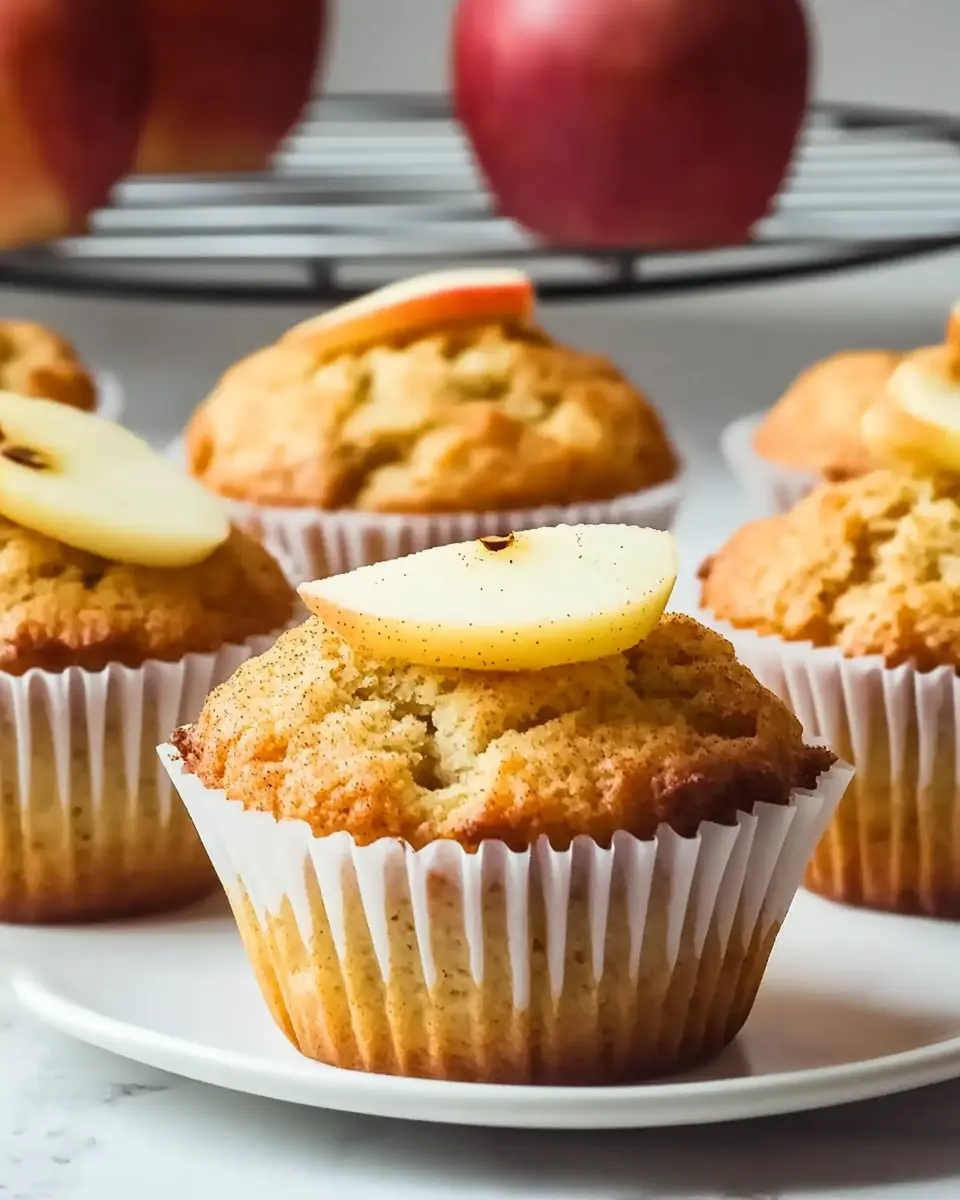 Gesunde Apfelmuffins ohne Zucker First Image First Image