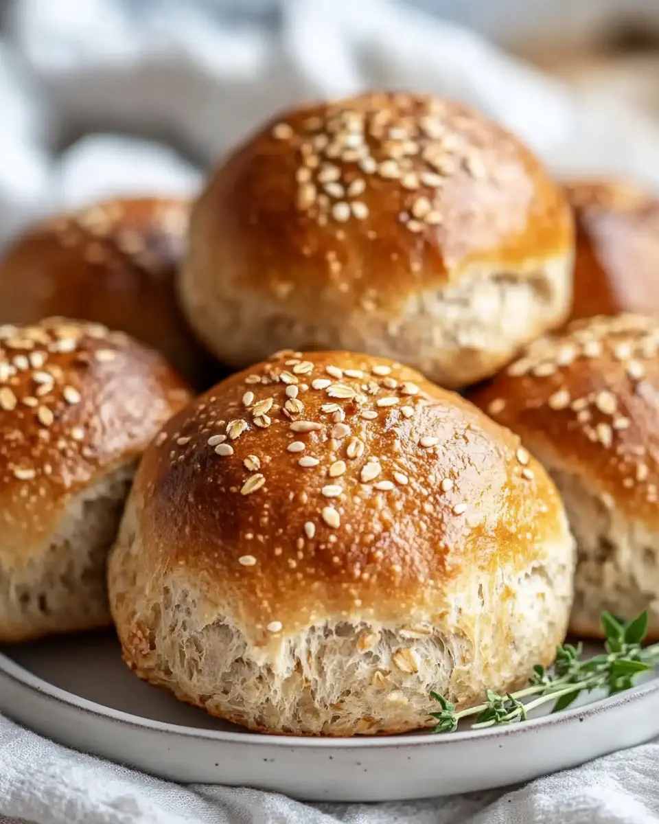 Haferflocken Brötchen ohne Hefe: Schnell, gesund & unwiderstehlich! 6