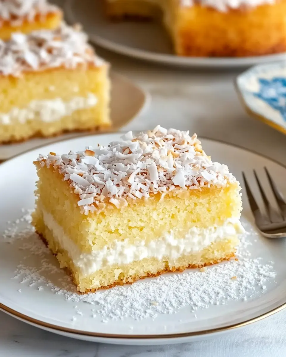 Wattekuchen mit Pudding und Kokos: Fluffiger Genuss Pur! 7