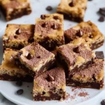 Blondies mit Schokodrops – Saftig, vegan und unwiderstehlich First Image First Image