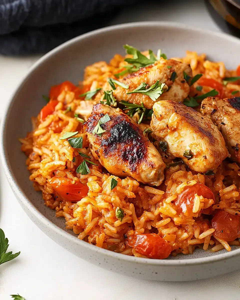 Tomatenreis mit Hähnchen: Easy, Comforting Flavor in Every Bite 5