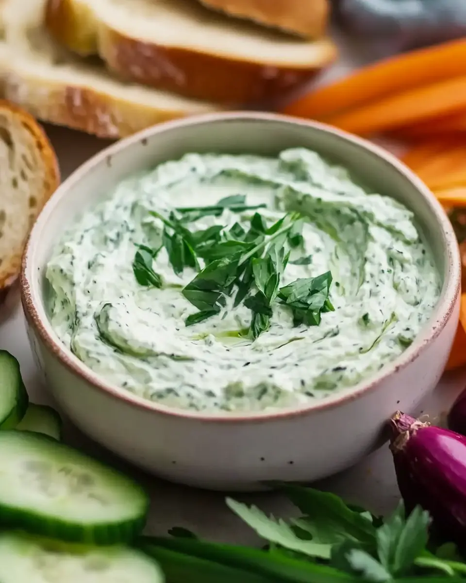 Bärlauch Feta Dip: The Creamy Spring Must-Have for Everything 5