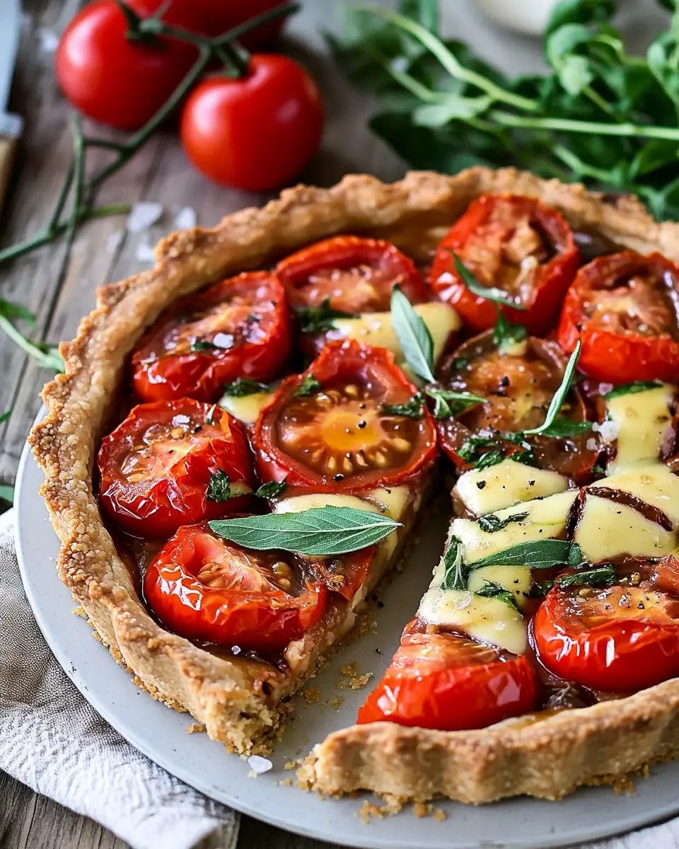Tomatentarte mit Vollkornteig: A Delightfully Savory Slice 7