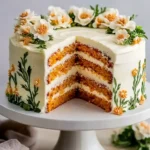 Karottentorte mit Frischkäse Vanille Creme – Bestes Rezept First Image First Image