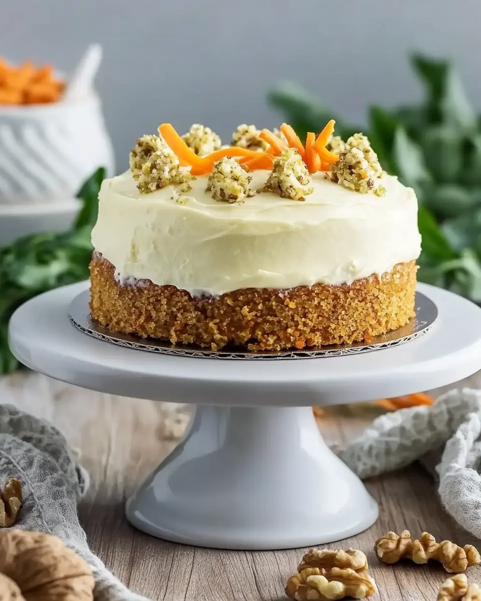 Karottenkuchen mit Frischkäsefrosting – Saftig, Einfach & Perfekt für Jeden Anlass First Image First Image