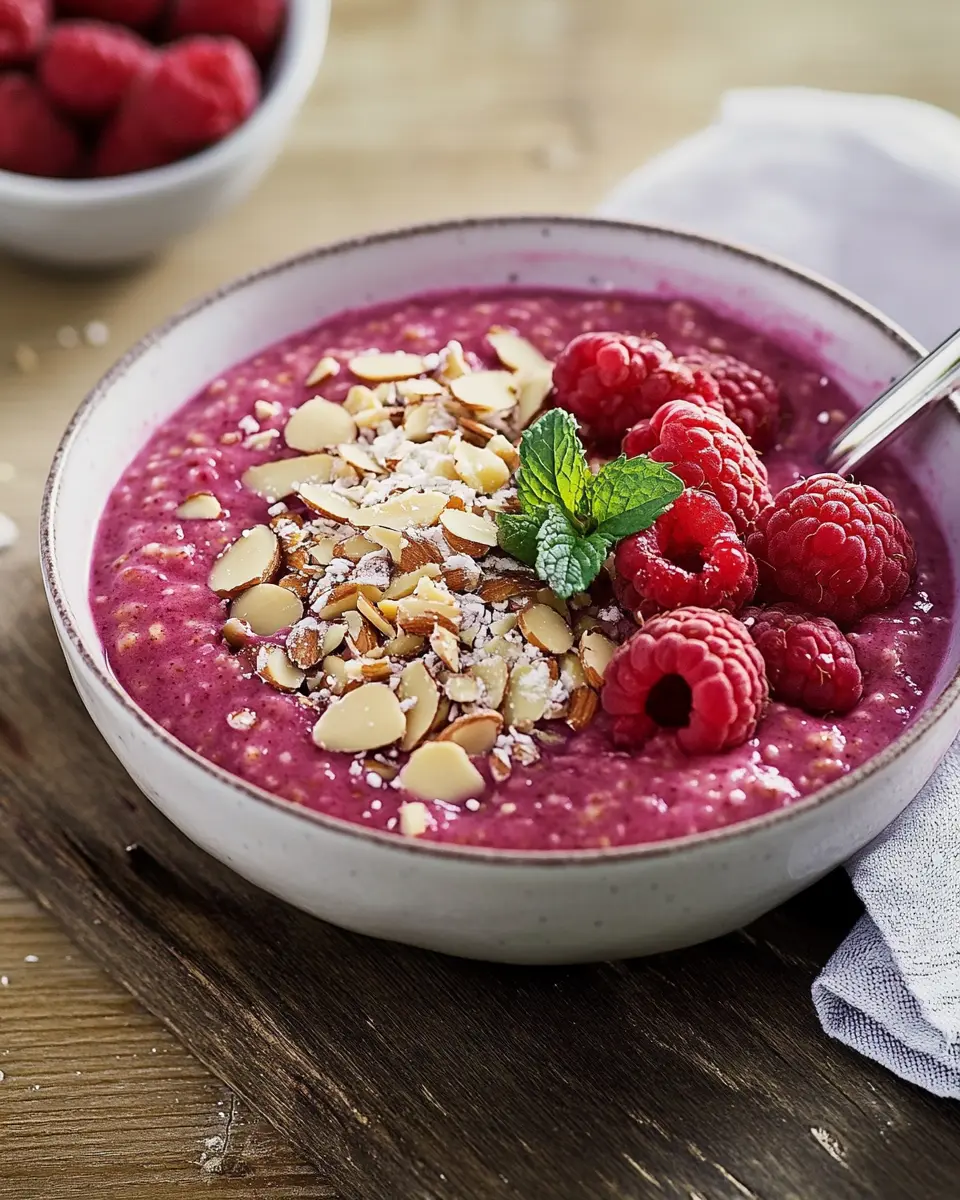 Himbeer Porridge: Indulgent Breakfast to Brighten Your Mornings