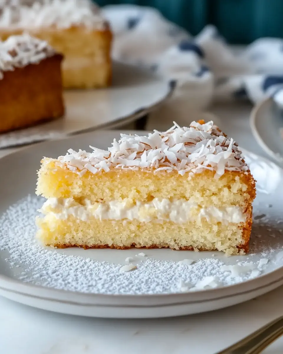 Wattekuchen mit Pudding und Kokos: Fluffiger Genuss Pur! 5