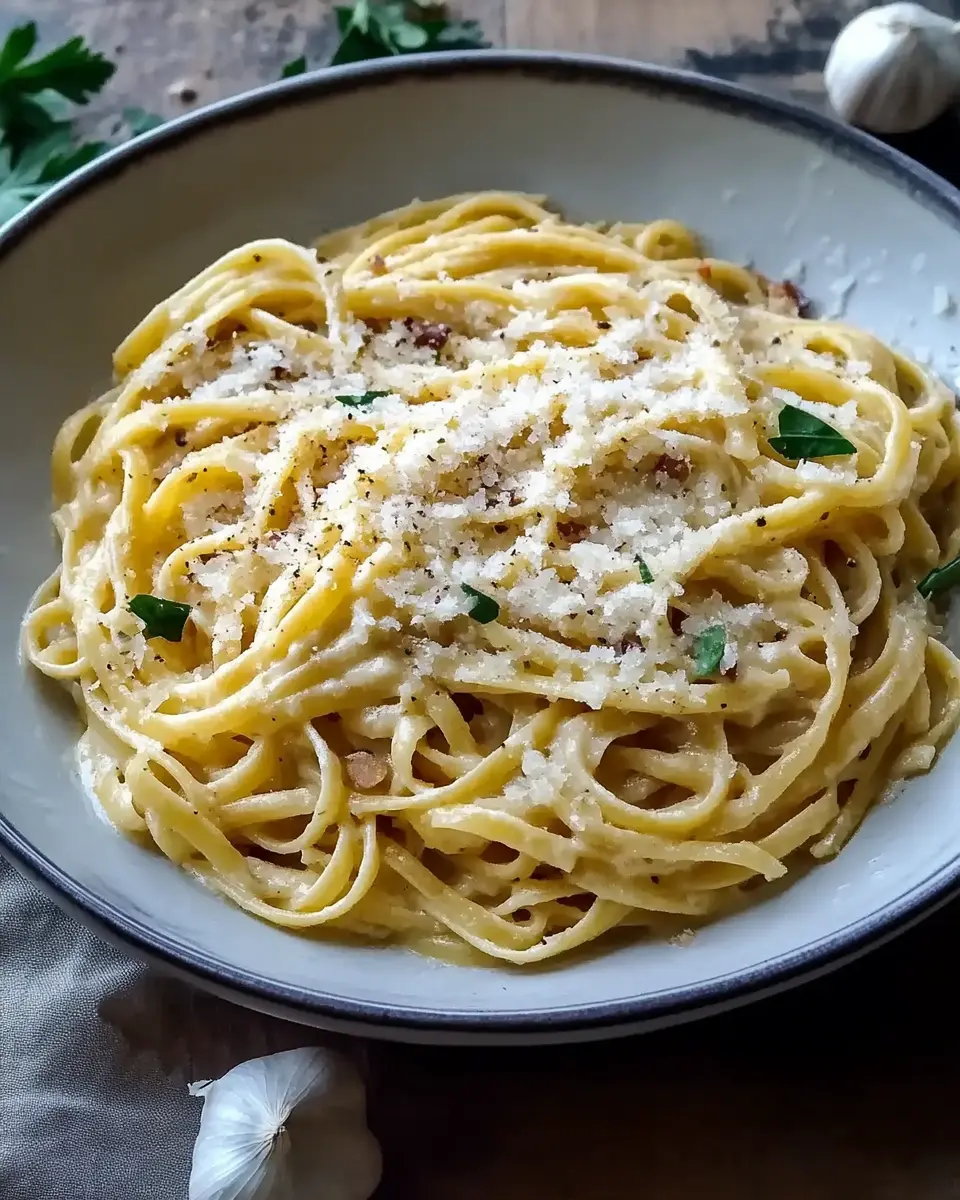 One Pot Pasta mit Knoblauch und Parmesan: Cremig und Einfach Lecker 7