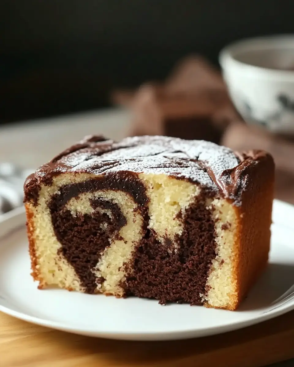 Saftiger Marmorkuchen vom Blech: Omas bestes Rezept für Glück 7