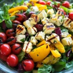Grillsalat mit Hirtenkäse – Bester Sommersalat First Image First Image
