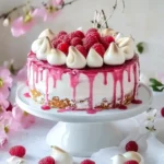 Oster Torte mit Himbeeren und Schaumküsse – Fruchtig & Cremig First Image First Image