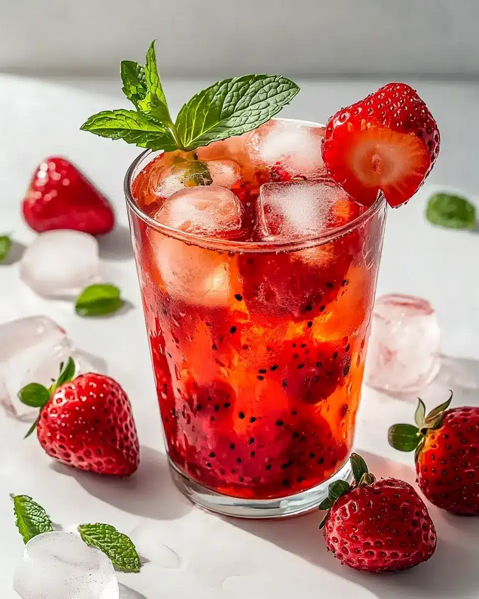 Erdbeer Eistee einfach selber machen: Refreshingly Easy Sip! 7