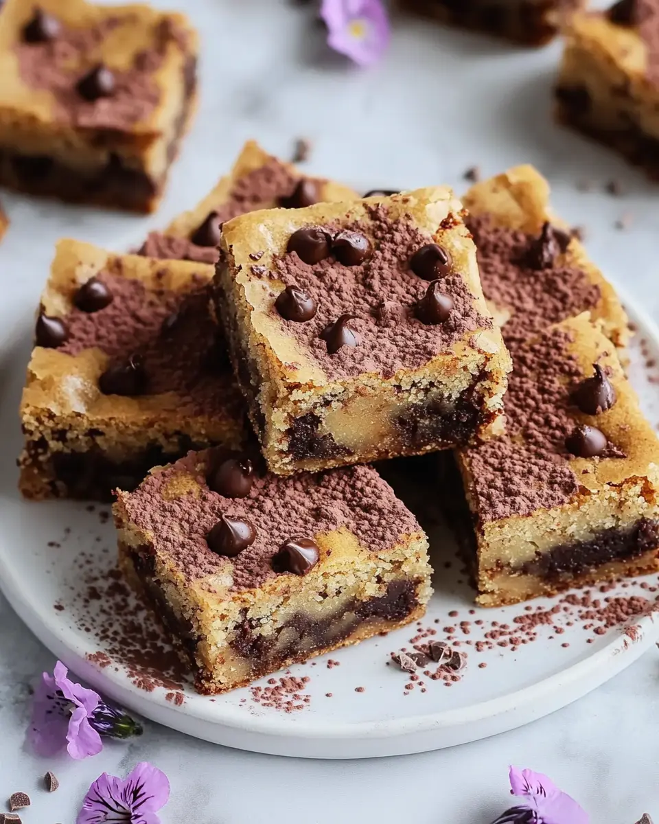 Blondies mit Schokodrops: Saftig, vegan und einfach unwiderstehlich 6 feecerhw29lbzztyqh3c