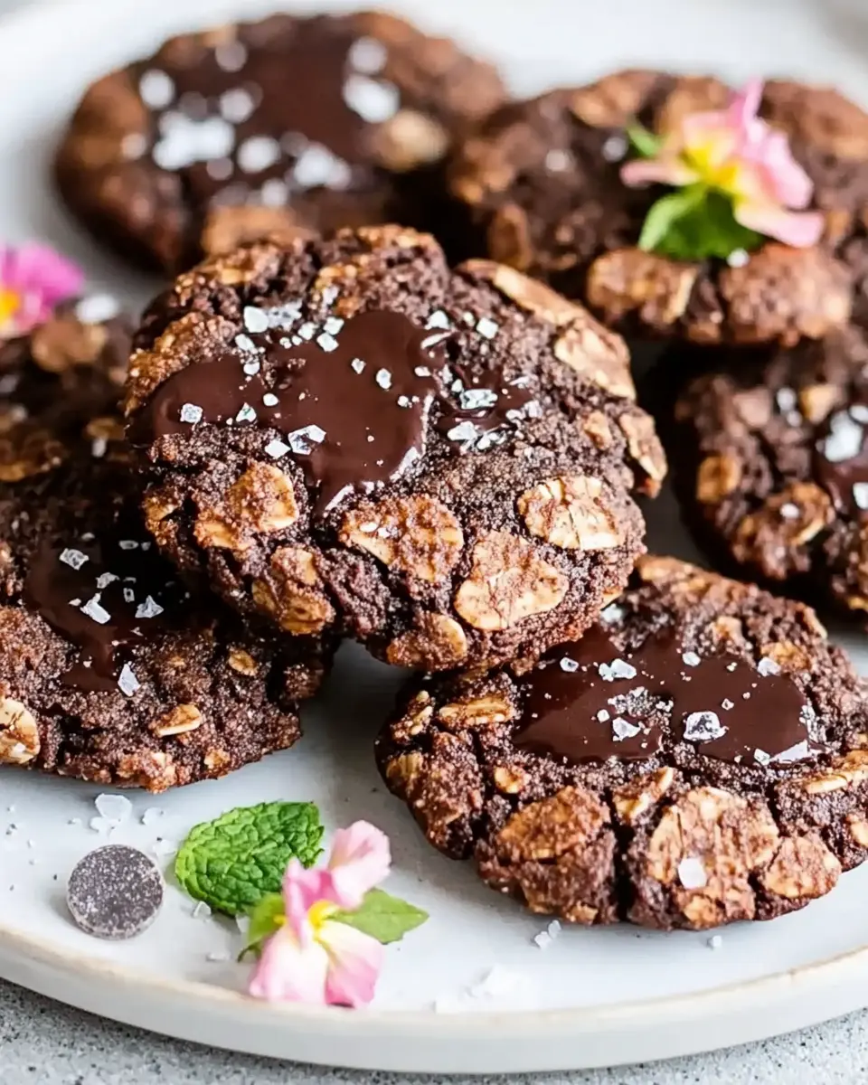 Schoko Hafer Cookies ohne Mehl – Schnell, Vegan & Glutenfrei First Image First Image
