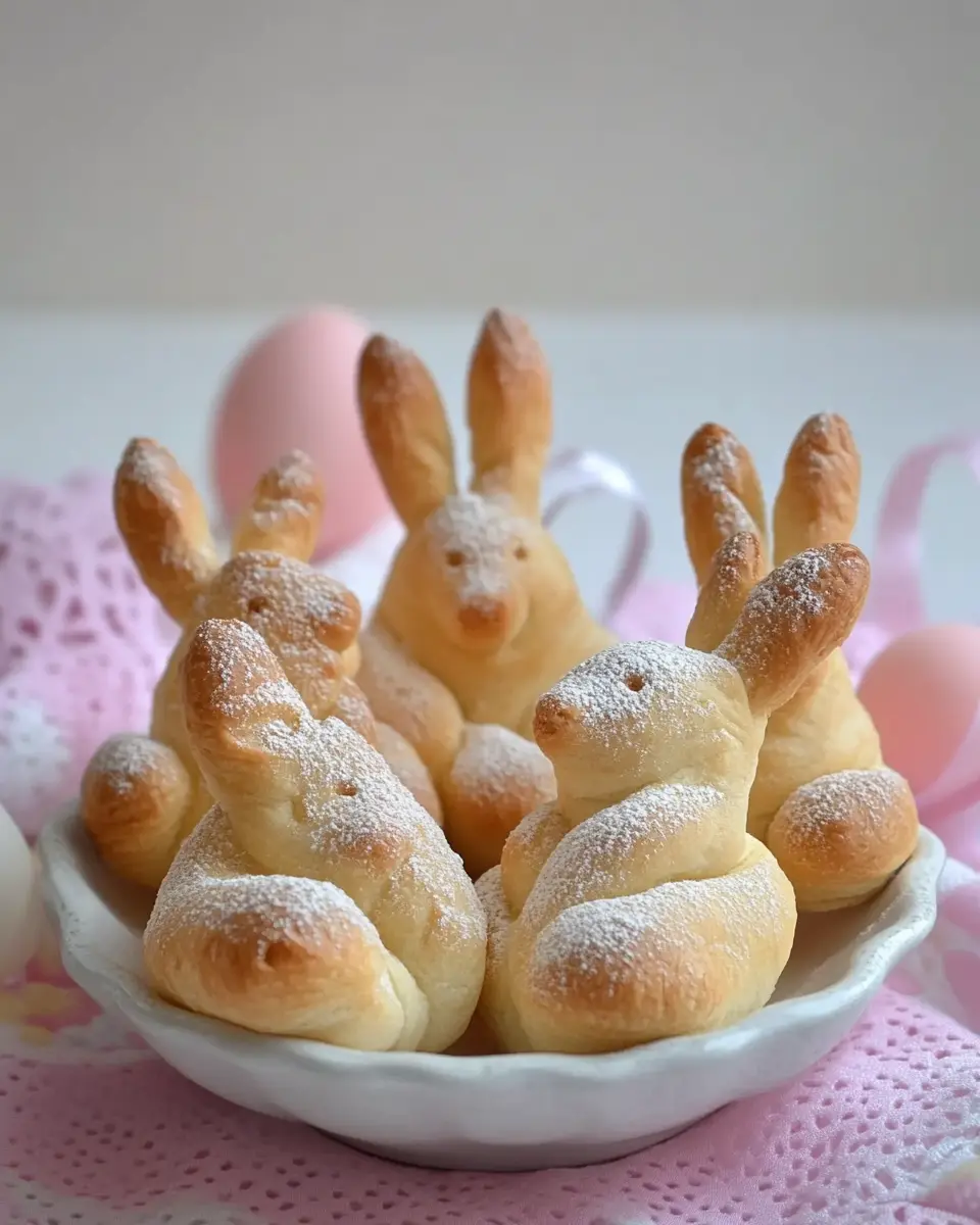 Süße Häschen aus Quark-Öl-Teig: Einfaches Rezept für Ostern First Image First Image