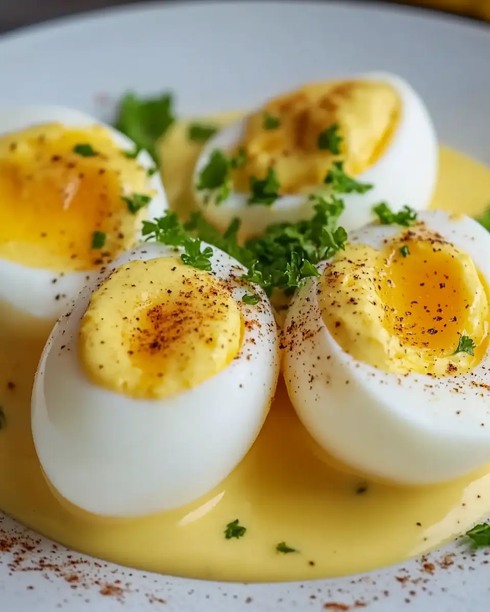 Eier in Senfsoße: Einfaches Rezept für cremigen Genuss 5 gd7rchqnvcjmndj328n2