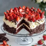 Schwarzwälder Erdbeertorte – Fruchtiger Klassiker neu interpretiert First Image First Image