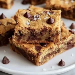 Blondies mit Schokodrops – Saftig, vegan und unwiderstehlich First Image First Image